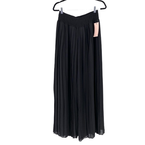 Remixmess Women's Smock Pleated Wide Leg Pants - M - Picture 1 of 6